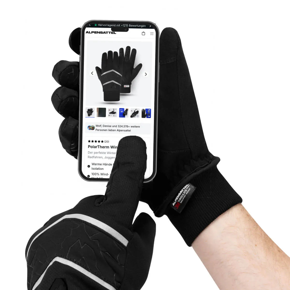 Polar Winter Gloves – Thermal Insulated Cold Weather Gloves