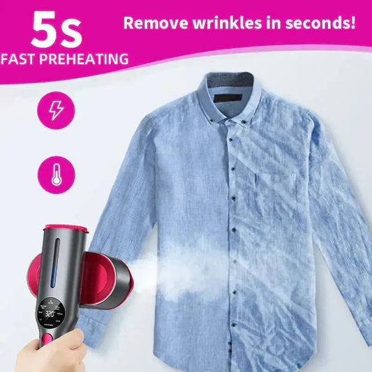 Portable 2-in-1 Steam Iron & Garment Steamer 1