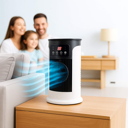 Portable Air Conditioner – 5-in-1 Cooling & Humidifier, Windowless, Ultra-Quiet 23dB, 18W