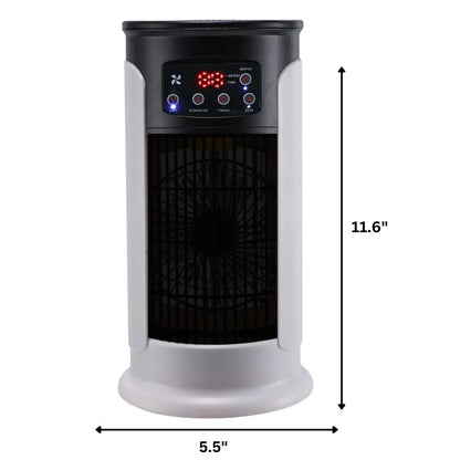 Portable Air Conditioner – 5-in-1 Cooling & Humidifier, Windowless, Ultra-Quiet 23dB, 18W