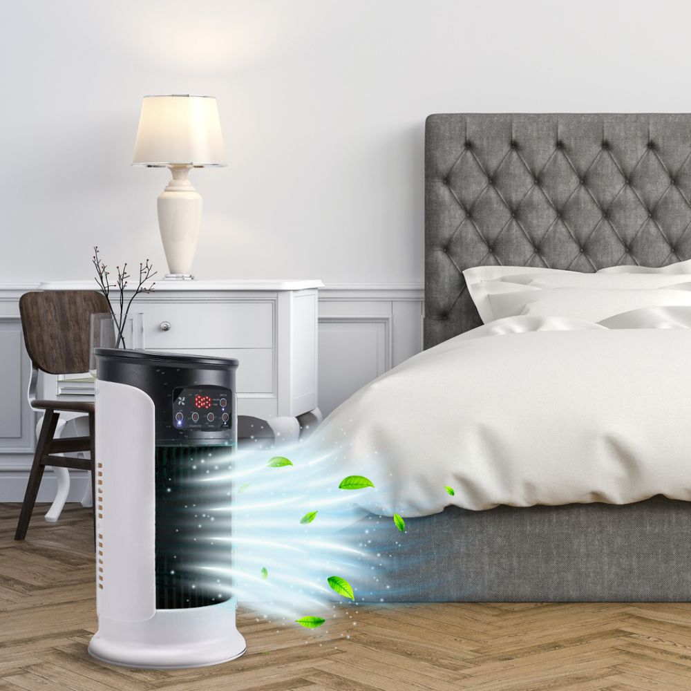 Portable Air Conditioner – 5-in-1 Cooling & Humidifier, Windowless, Ultra-Quiet 23dB, 18W