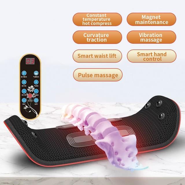 Electric Back Massager - Lumbar Pain Relief & Support