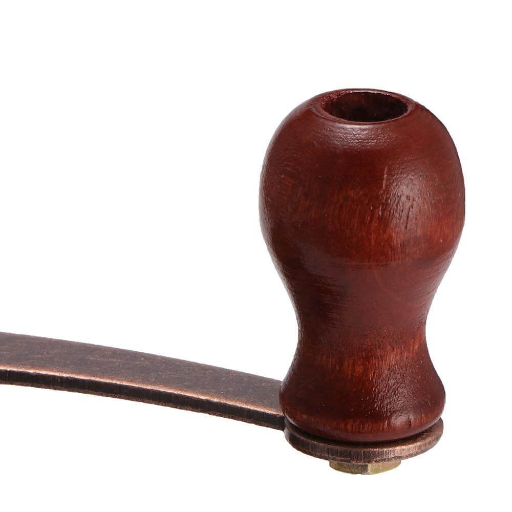 Manual Wooden Coffee Grinder Antique Hand Crank