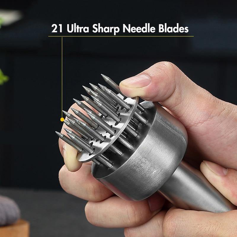 Stainless Steel Meat Tenderizer Ultra Sharp Tool