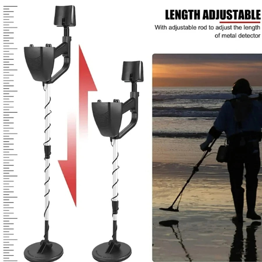 Adjustable Metal Detector with Discrimination Mode