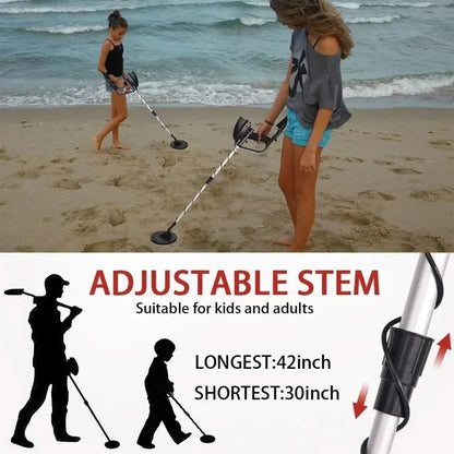 Adjustable Metal Detector with Discrimination Mode