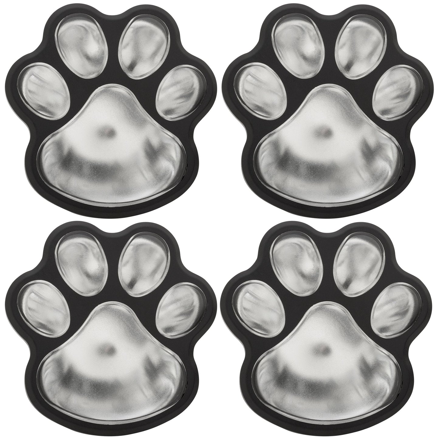 Paw Print Solar Ground Lights – Set of 4 – image 6