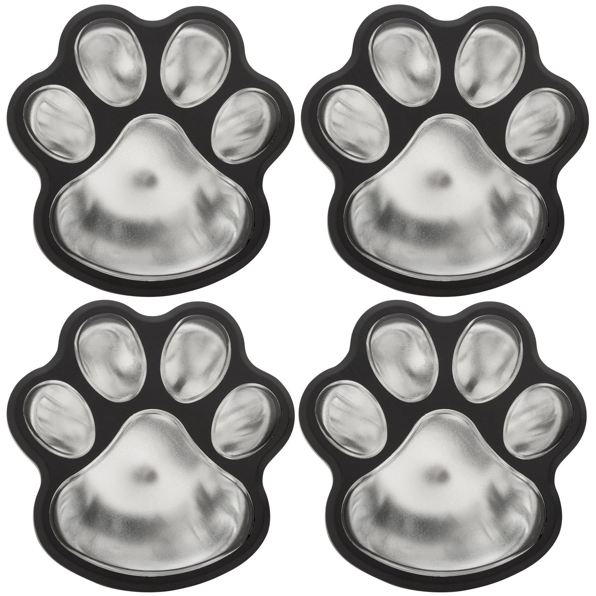 Paw Print Solar Ground Lights – Set of 4 – image 6
