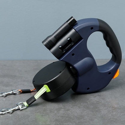 Anti-Tangle Double Dog Leash for Walking