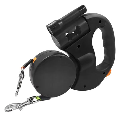 Anti-Tangle Double Dog Leash for Walking