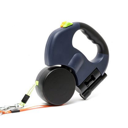 Anti-Tangle Double Dog Leash for Walking