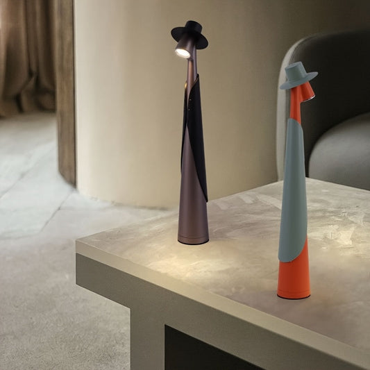 Rechargeable Hat-Shaped LED Table Lamp 1