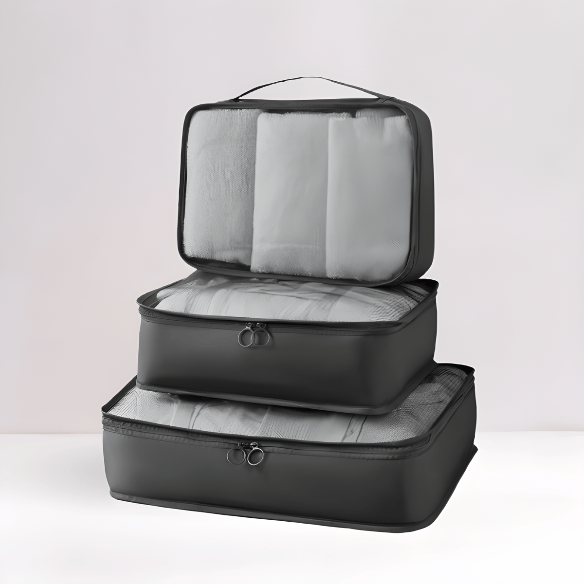 8-Piece Packing Organiser Set for Travel Luggage