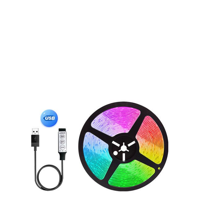 RGB LED Strip Lights - Color Changing Backlight