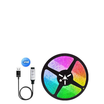 RGB LED Strip Lights - Color Changing Backlight