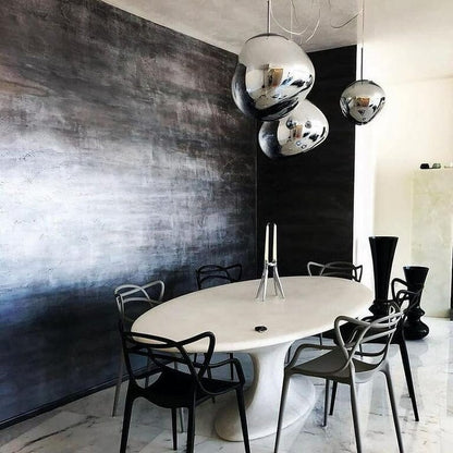 Modern Hand-Blown Glass LED Pendant Light – image 42