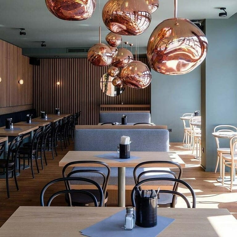 Modern Hand-Blown Glass LED Pendant Light – image 44