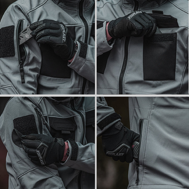 5-in-1 Tactical Jacket – Waterproof Softshell for All Terrain