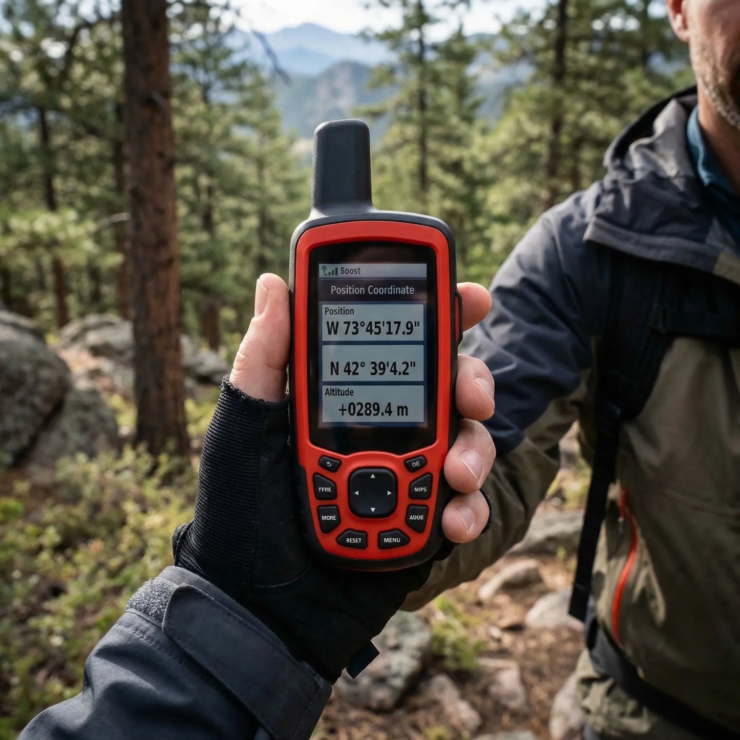 Unisex Rugged Multi-GNSS Handheld GPS Navigator