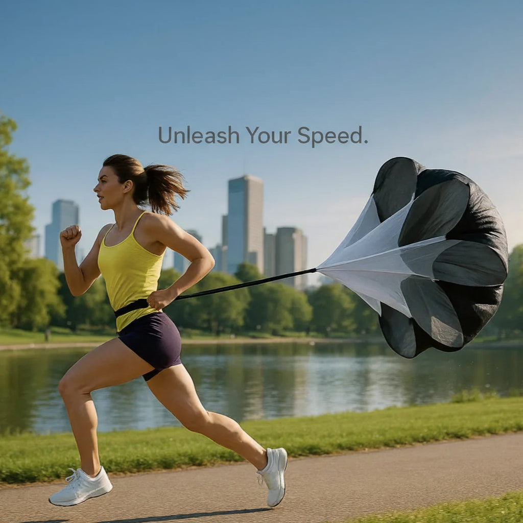 Running Parachute Trainer for Speed, Strength & Endurance