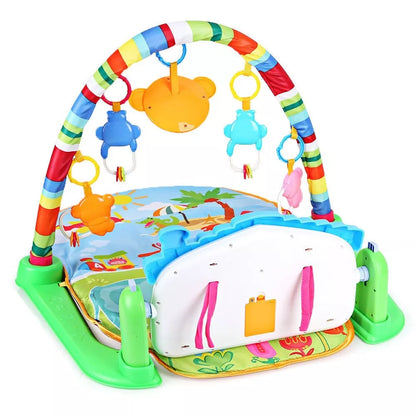 3-in-1 Baby Piano Play Gym Mat - Infant Activity Centre
