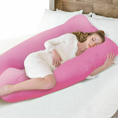 U Shaped Pregnancy Pillow – Maternity Sleep Support