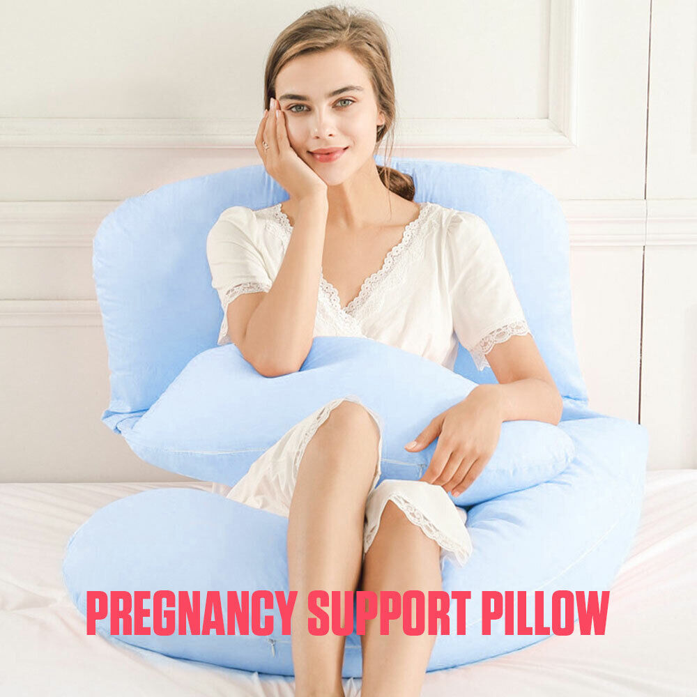 U Shaped Pregnancy Pillow – Maternity Sleep Support