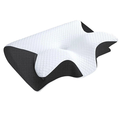 Ergonomic Memory Foam Pillow - Cervical, Neck & Shoulder Support