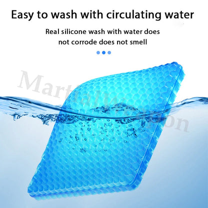 Cooling Gel Seat Cushion - Ergonomic Pressure Relief