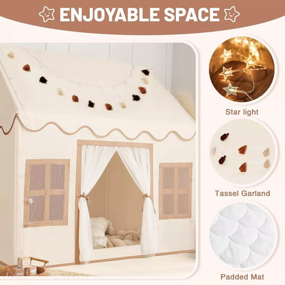 Kids Indoor Play Tent - Large Playhouse