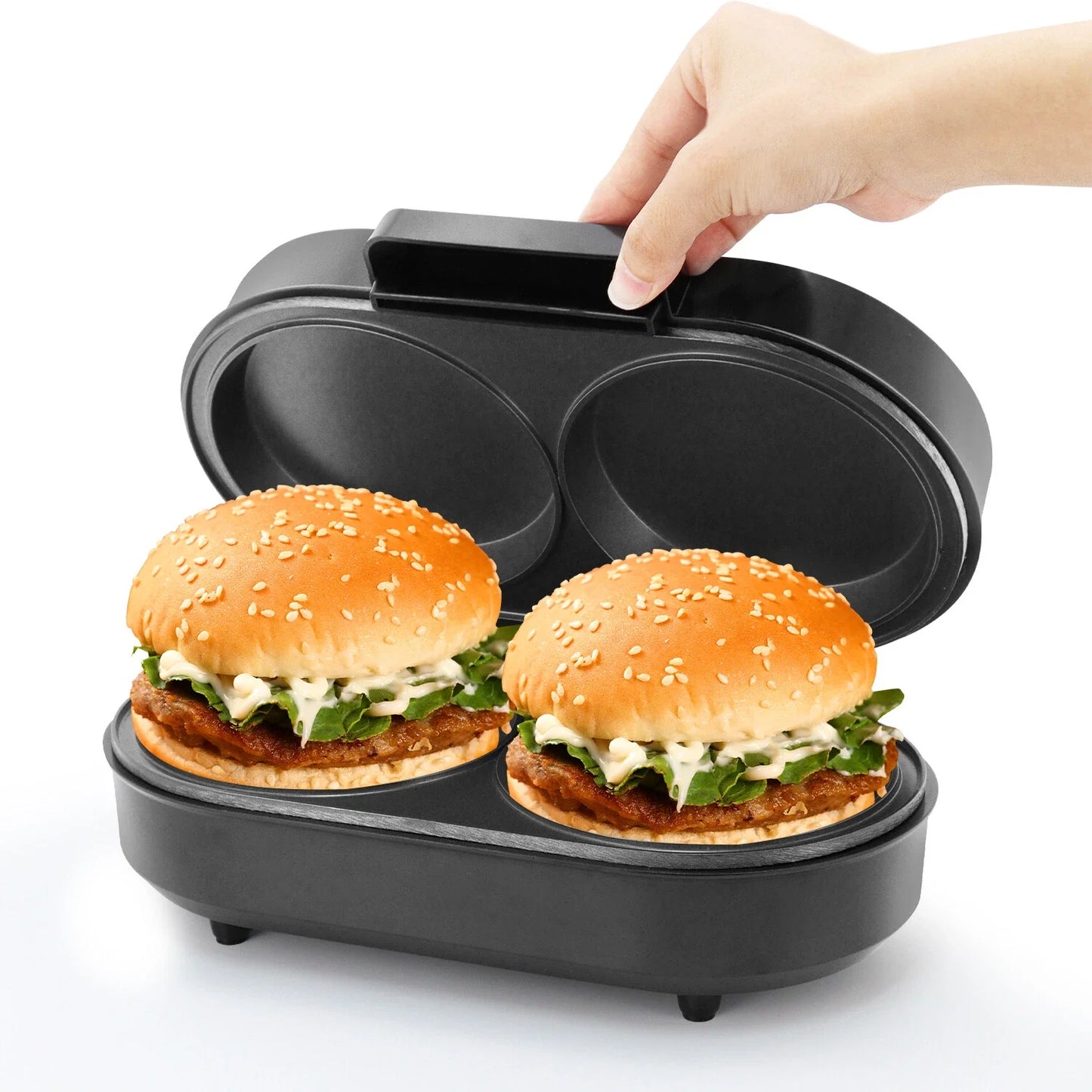 Electric Omelette Maker - Dual Non-Stick Cooker