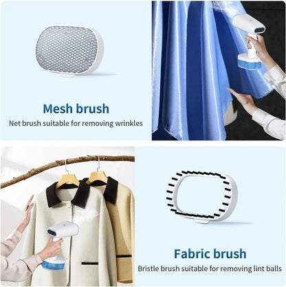 Handheld Garment Steamer - Portable Wrinkle Remover