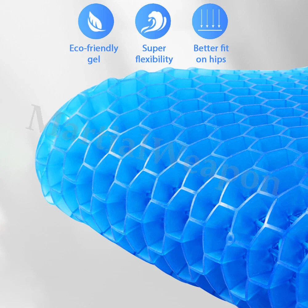 Cooling Gel Seat Cushion - Ergonomic Pressure Relief