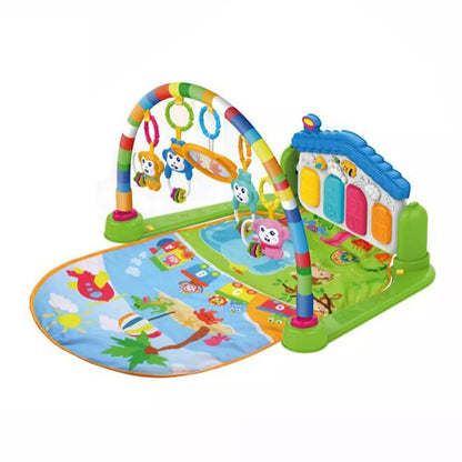 3-in-1 Baby Piano Play Gym Mat - Infant Activity Centre