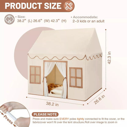 Kids Indoor Play Tent - Large Playhouse