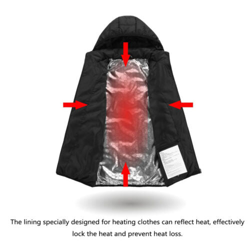 Unisex Electric Heated Jacket - Cold Weather Gear