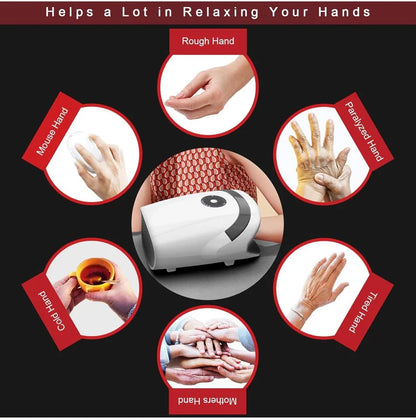 Hand Massager with Air Compression & Heat