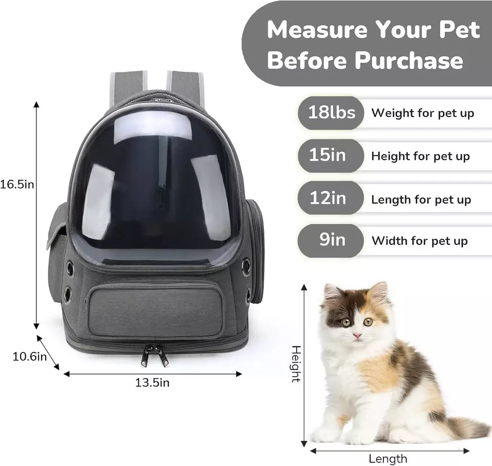 Bubble Window Cat Backpack Carrier