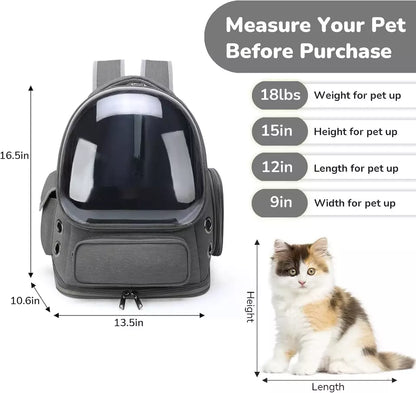 Bubble Window Cat Backpack Carrier