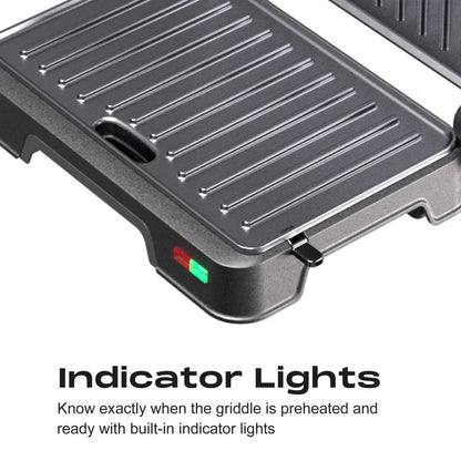 Health Press & Grill - Toastie Maker & 180° Tabletop Grill