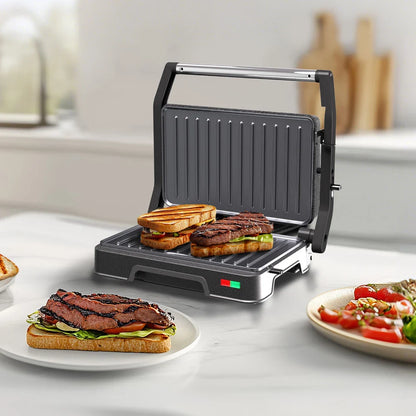 Health Press & Grill - Toastie Maker & 180° Tabletop Grill