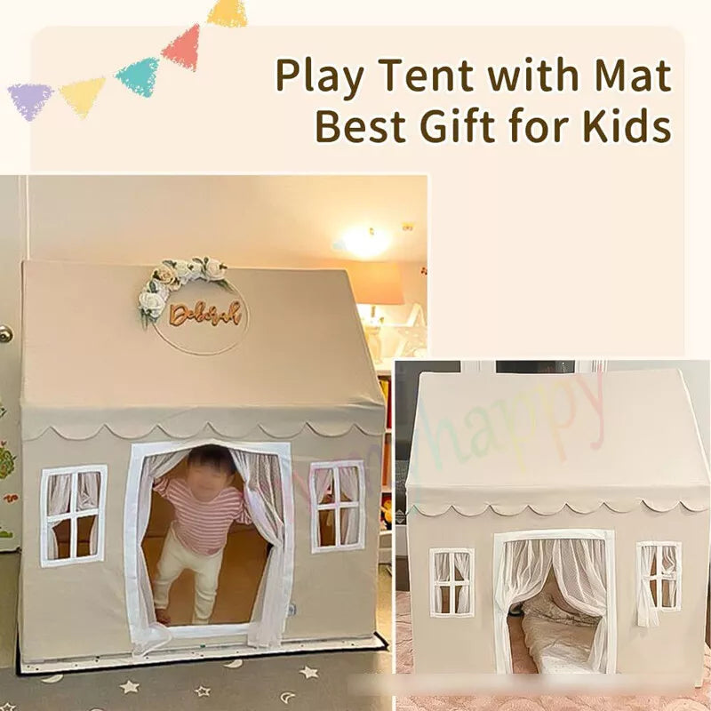 Kids Indoor Play Tent - Large Playhouse