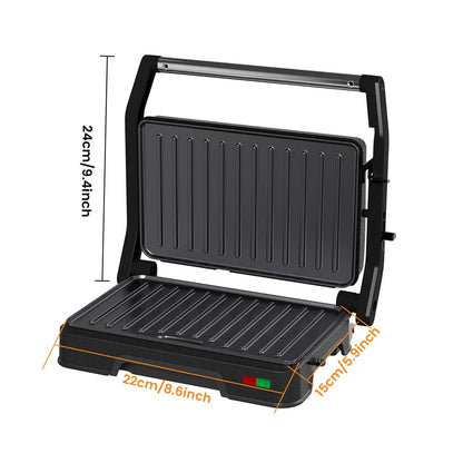 Health Press & Grill - Toastie Maker & 180° Tabletop Grill