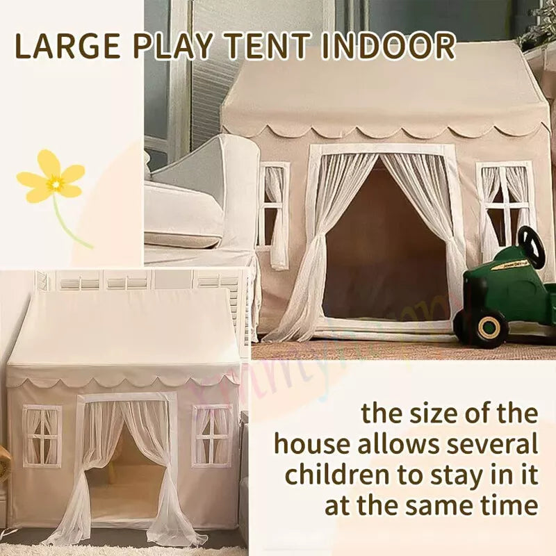 Kids Indoor Play Tent - Large Playhouse