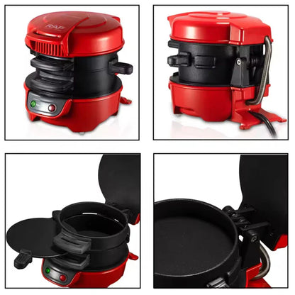Electric Breakfast Sandwich Maker - Muffin, Bagel & Egg Cooker