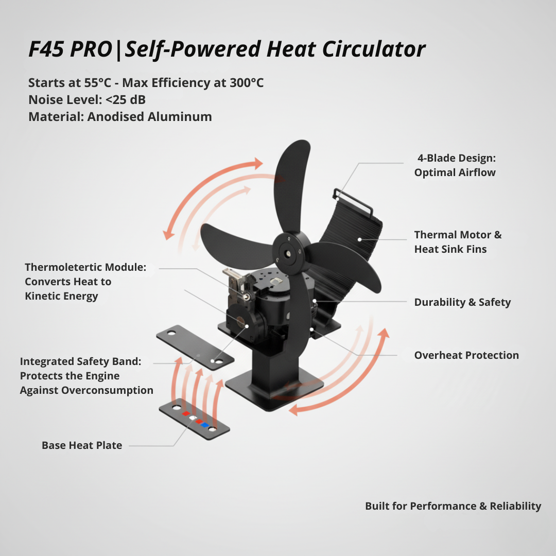 Self-Powered Heat Circulator image 9