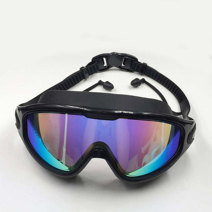 Anti-Fog Swim Goggles Wide View Swimming Glasses