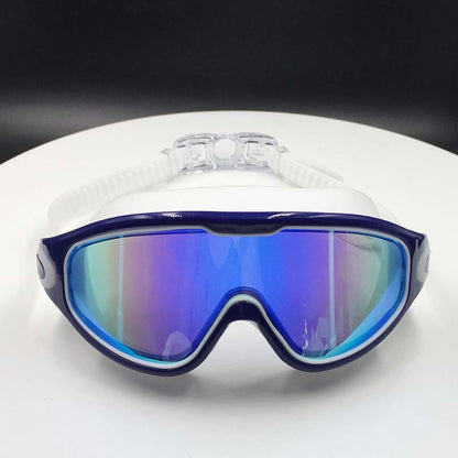 Anti-Fog Swim Goggles Wide View Swimming Glasses