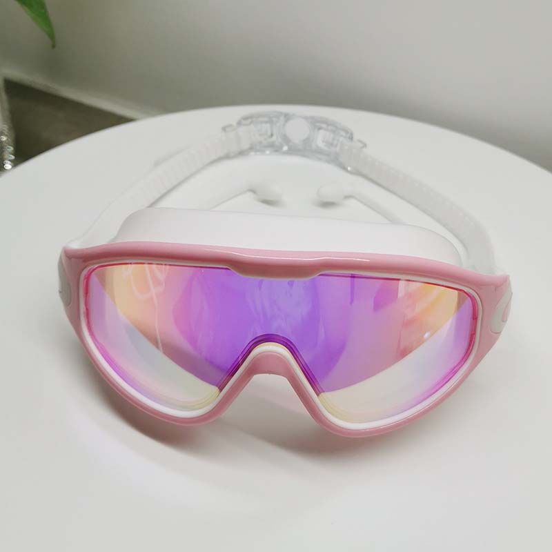 Anti-Fog Swim Goggles Wide View Swimming Glasses