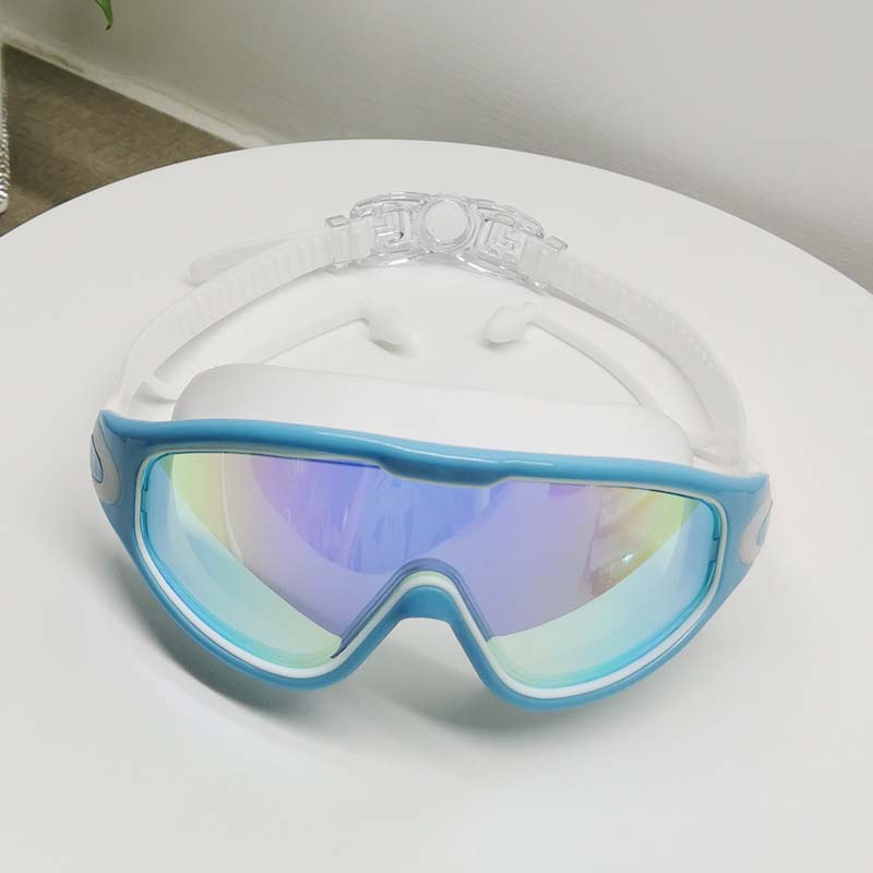 Anti-Fog Swim Goggles Wide View Swimming Glasses